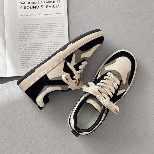 Damen Komfortable Sneaker mit gepolstertem Innenfutter EB
