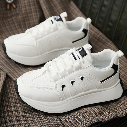 Damen sportive Chunky Sneakers mit dämpfenden Eigenschaften und flexibler Laufsohle EB