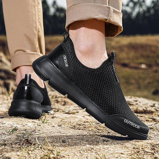Damen Atmungsaktive Outdoor-Schuhe mit flexibler Sohle und rutschfester Laufsohle EB