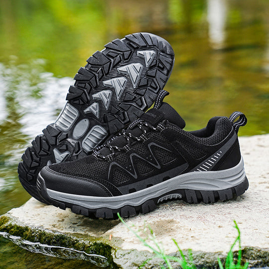 Damen Robust verarbeitete Outdoor-Schuhe mit rutschfester Sohle und atmungsaktivem Obermaterial EB