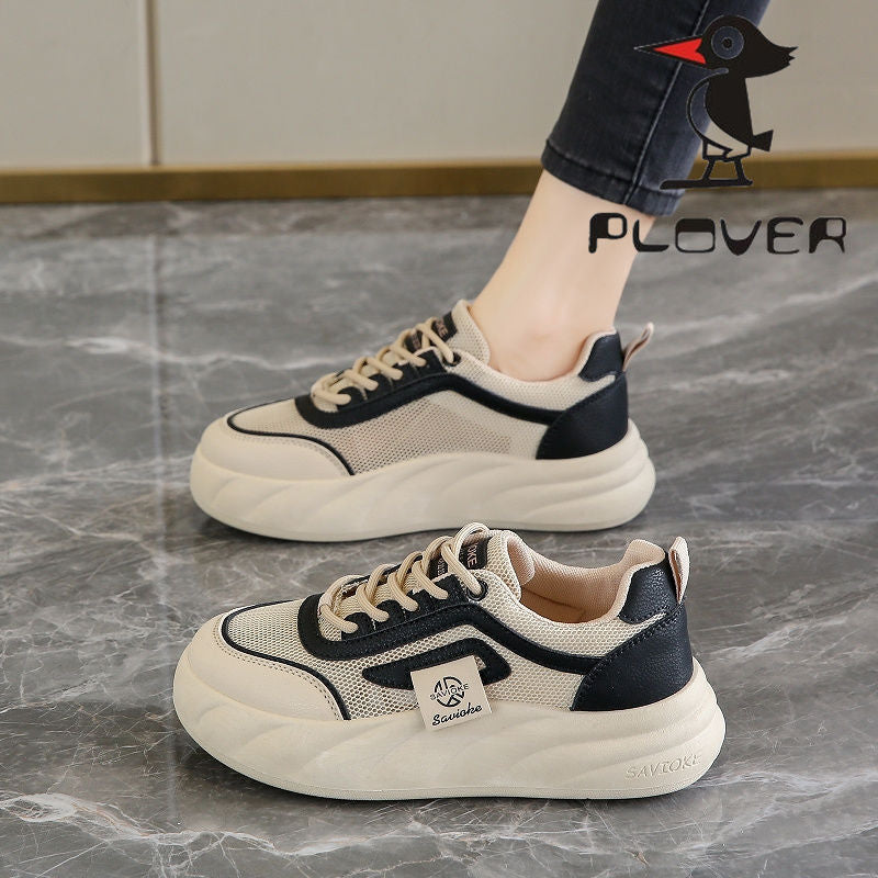 Damen Sportliche Sneakers mit ergonomischer Dämpfung und atmungsaktiver Oberflächenstruktur EB