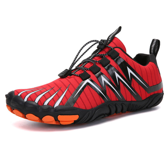 Damen nan elastischer Aquasport-Schuh mit Schnellzugverschluss, rutschfester Gummisohle und flexiblem Zehenschutz EB