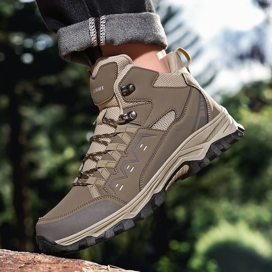 Damen Hohe Outdoorschuhe mit rutschfester Sohle und robustem Obermaterial EB
