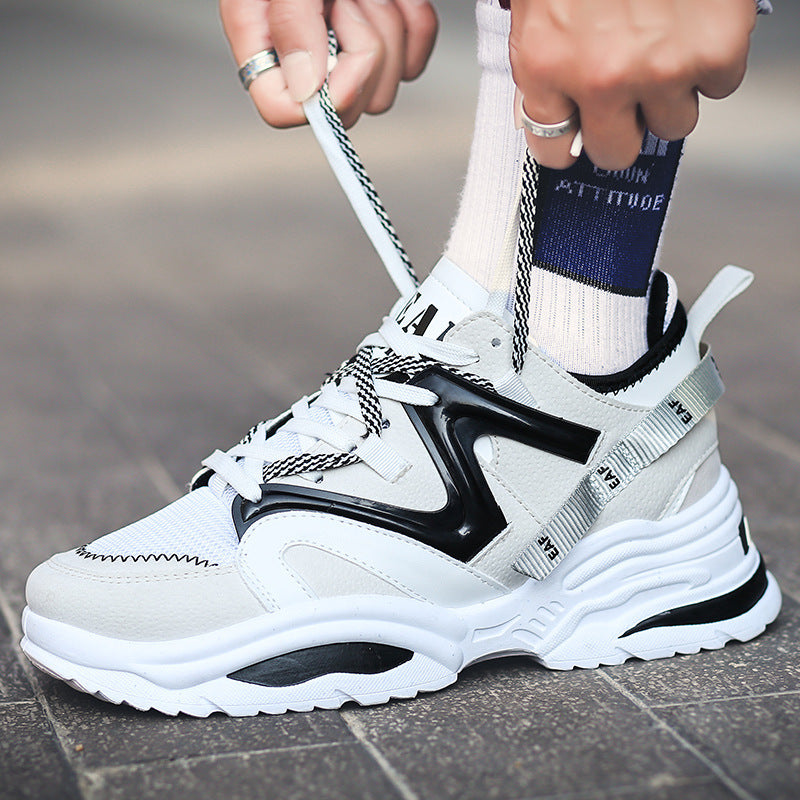 Damen sportliche Sneakers mit innovativem Design und farbenfrohen Akzenten EB