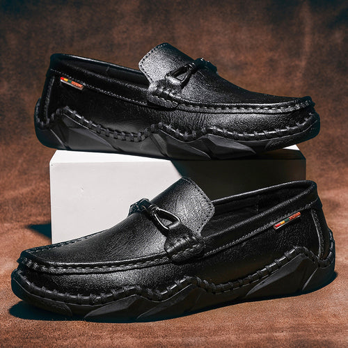 Herren Mokassinschuhe im klassischen Design EB
