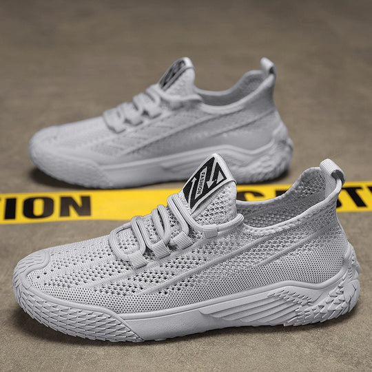 Damen Sportliche atmungsaktive Sneakers mit rutschfester Sohle EB