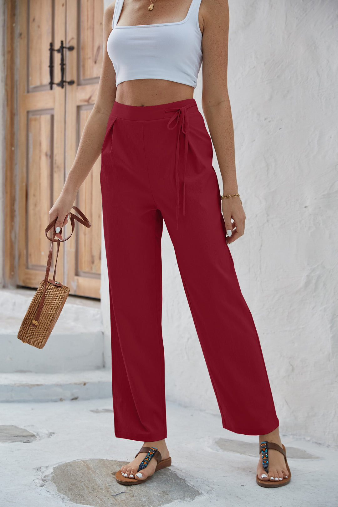 Damen weiche Chinohose EB