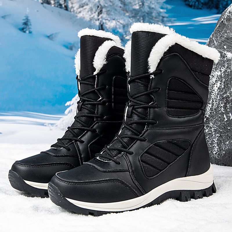 Damen Isolierte Stiefel mit rutschfester Sohle und weichem Innenfutter EB