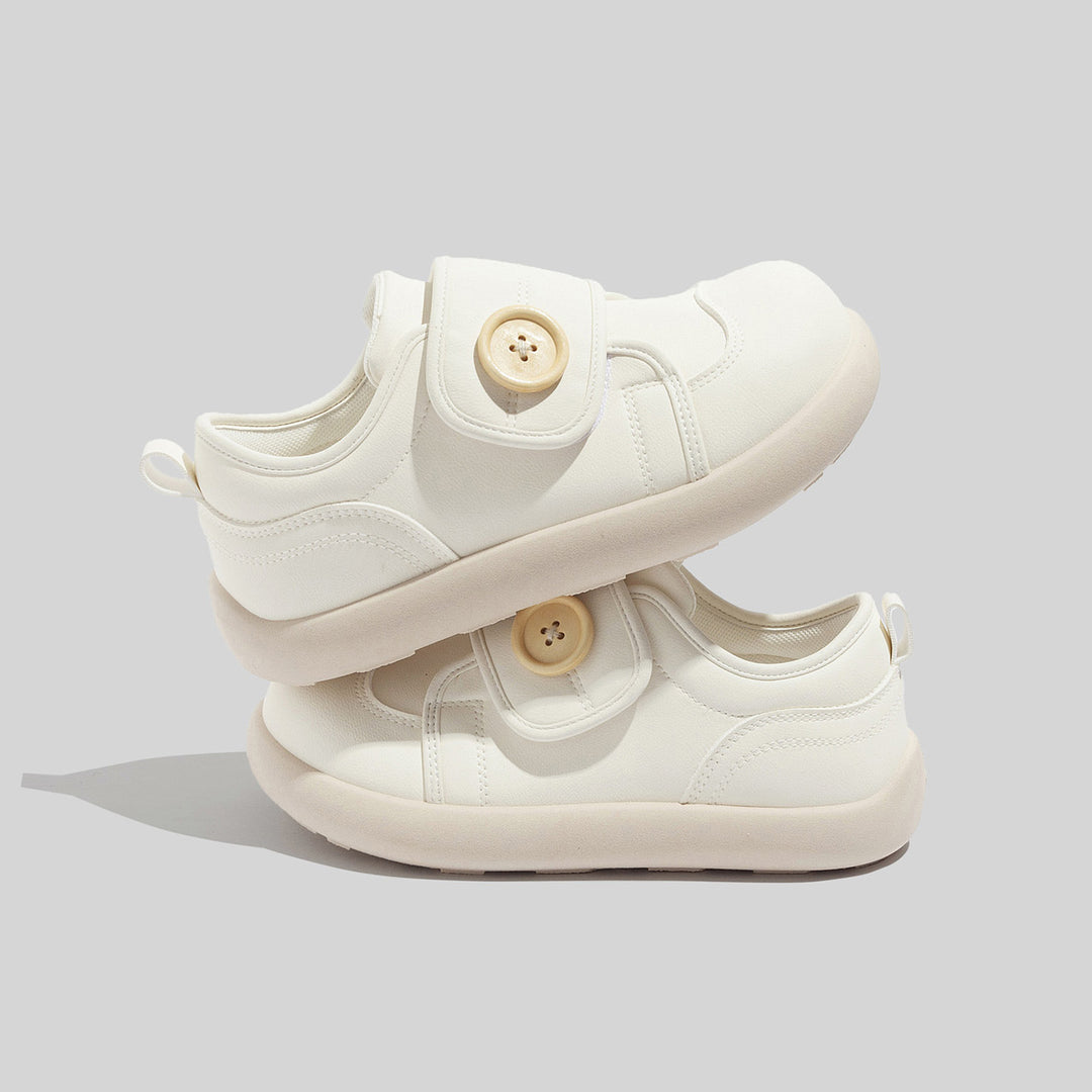 Damen Sneakers mit innovativem Knopfvorschluss und atmungsaktiven Eigenschaften EB