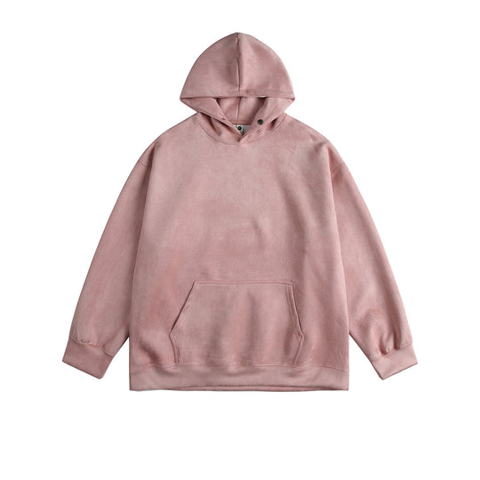 Herren lässiger Kapuzenpullover aus hochwertigem Baumwollmix mit praktischer Kängurutasche EB