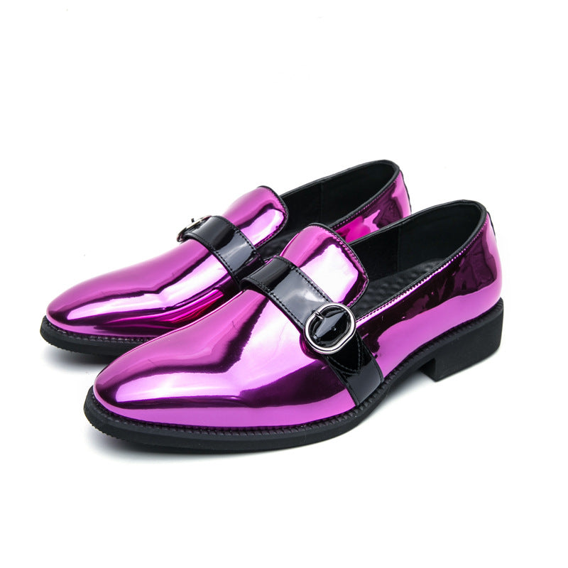 Damen Modische Mokassins mit eleganter Schnallenverzierung EB