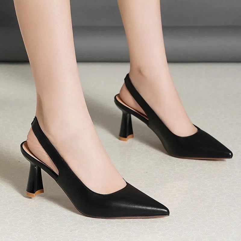 Damen Slingback-Pumps mit elegantem Design und modischem Absatz EB