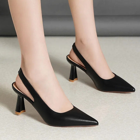 Damen Slingback-Pumps mit elegantem Design und modischem Absatz EB
