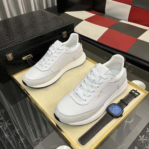 Damen Hochwertige Sneakers mit eleganter Prägung und atmungsaktivem Obermaterial EB