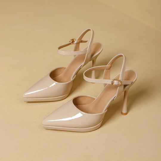 Damen Slingback-Pumps mit modernem Design und schmalem Absatz EB