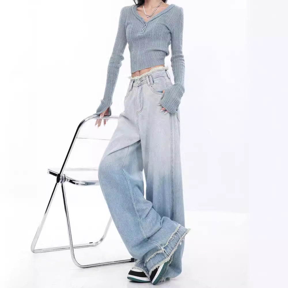 Damen weite Jeanshosen EB