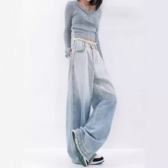 Damen weite Jeanshosen EB