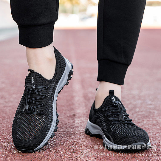 Damen Sportliche Schnürsneaker mit atmungsaktiver Struktur EB