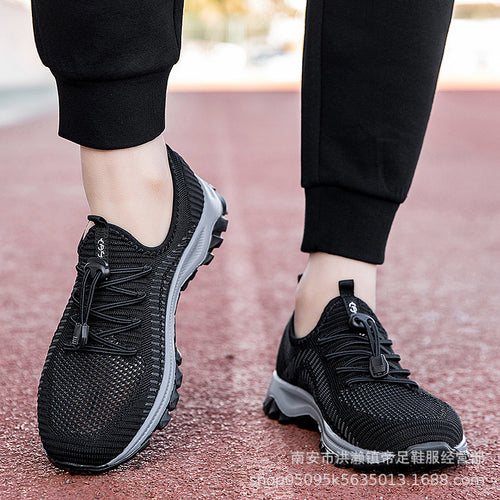 Damen Sportliche Schnürsneaker mit atmungsaktiver Struktur EB