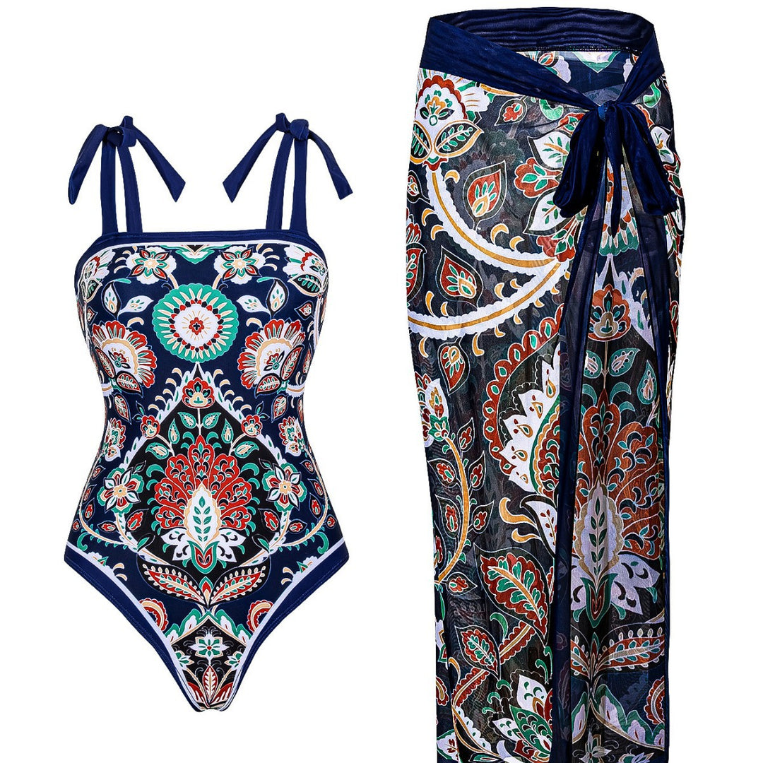 Damen Tankini-Set mit traumhaftem Paisleymuster EB