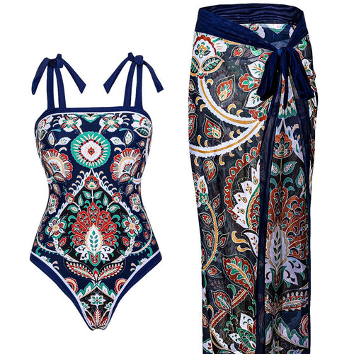 Damen Tankini-Set mit traumhaftem Paisleymuster EB