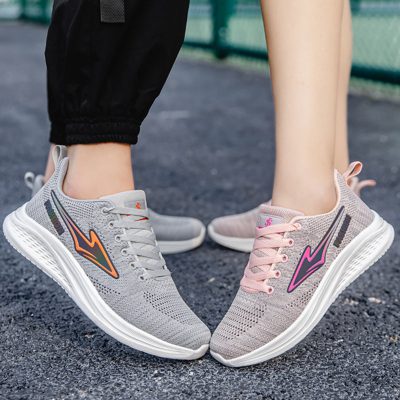 Damen Atmungsaktive Laufschuhe mit rutschfester Laufsohle und flexibler Dämpfungstechnologie EB