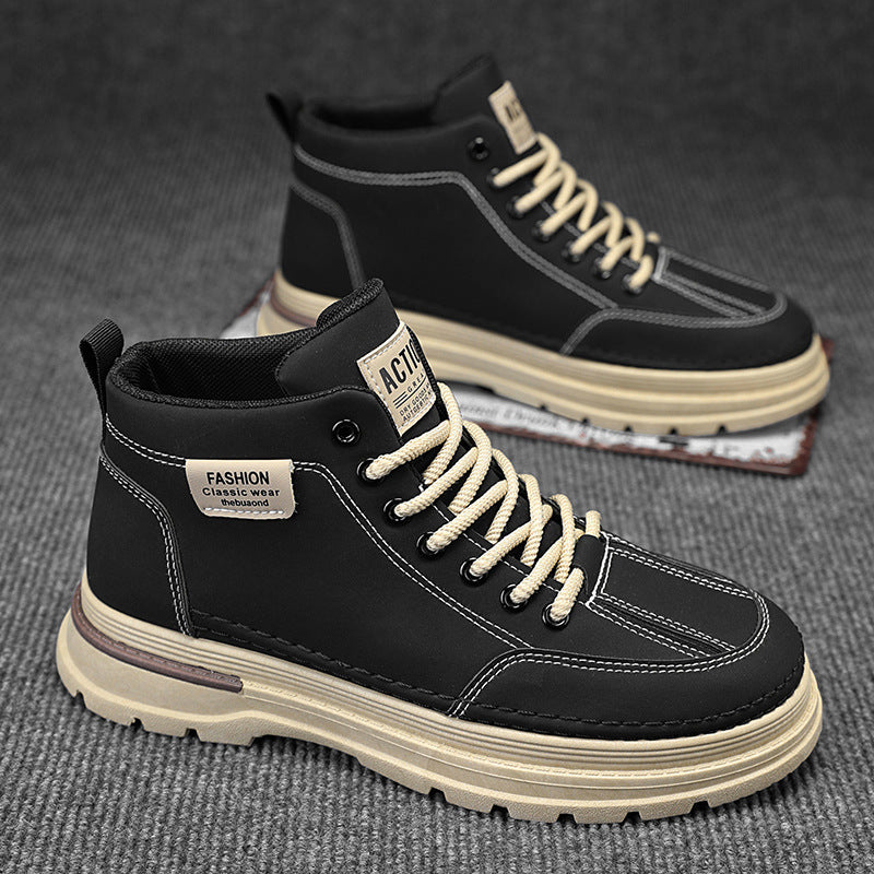 Damen Modische Winter-Stiefel mit robustem Sohlenprofil und bequemer Passform EB