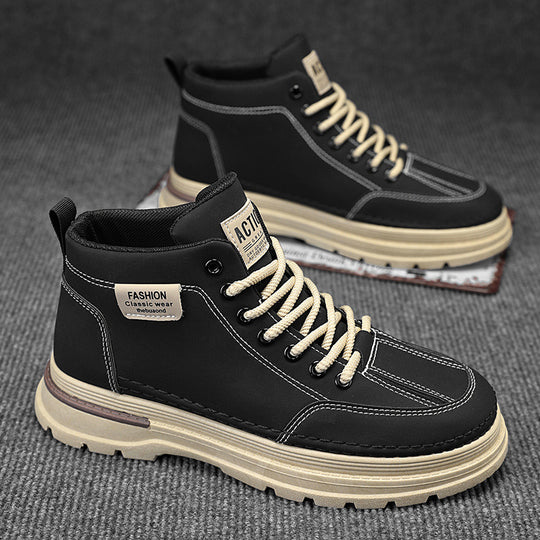 Damen Modische Winter-Stiefel mit robustem Sohlenprofil und bequemer Passform EB