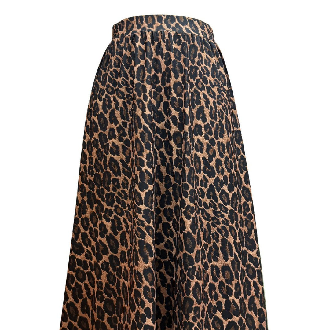 Damen Maxirock mit breitem Bund und voluminösem Schnitt EB