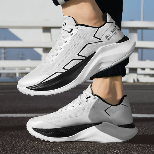 Unisex Aerodynamische Straßen-Laufschuhe mit nahtlosem Mesh-Oberteil und reaktiver Hohlkern-Zwischensohle EB