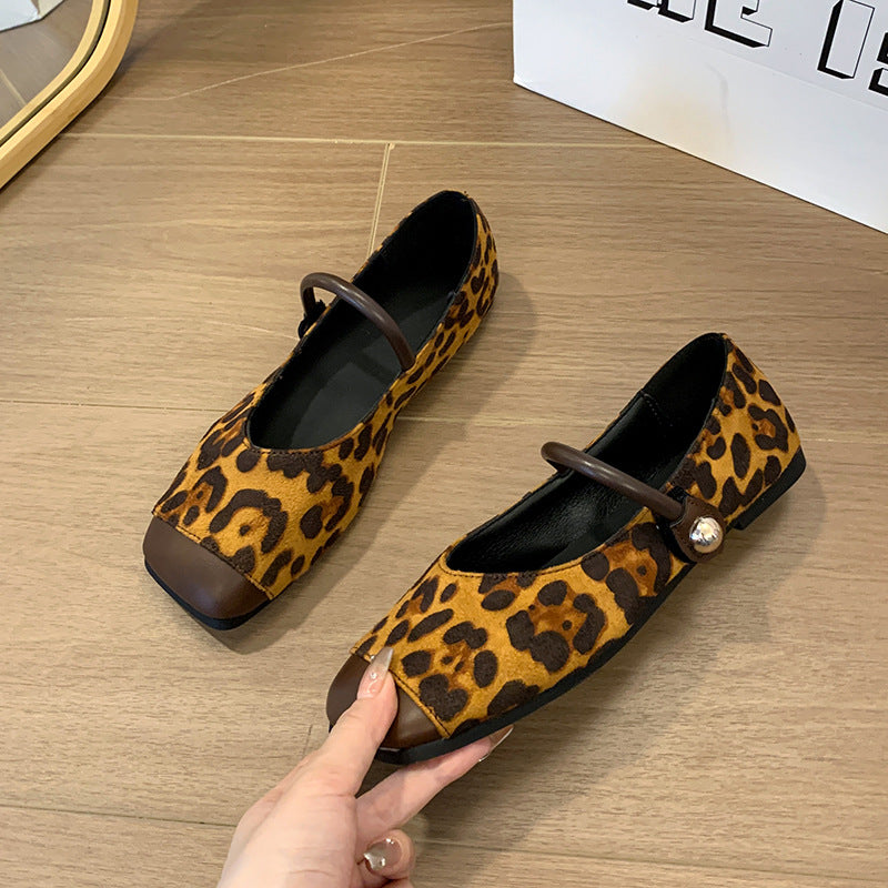 Damen Elegante Ballerinas mit modischem Riemchen und komfortablem Fußbett EB