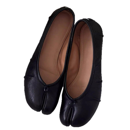 Damen elegante Ballerinas mit einzigartigem Schnitt und weichem Innenfutter EB