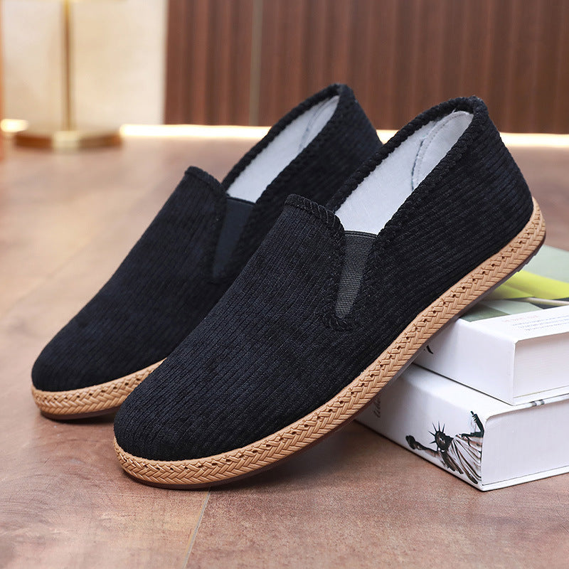 Damen Bequeme und weiche Slip-On Schuhe aus hochwertigem Material EB