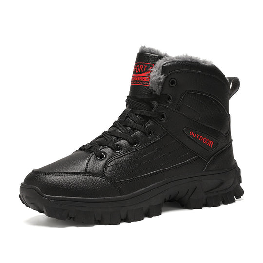 Damen Outdoor-Winterstiefel mit isolierendem Innenfutter und rutschfester Sohle EB