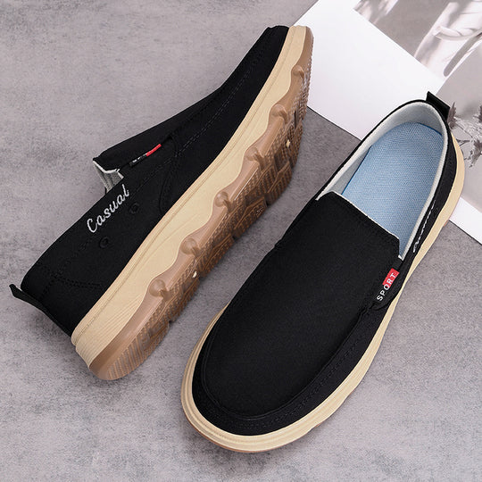 Damen Bequeme Slip-On Freizeitschuhe EB