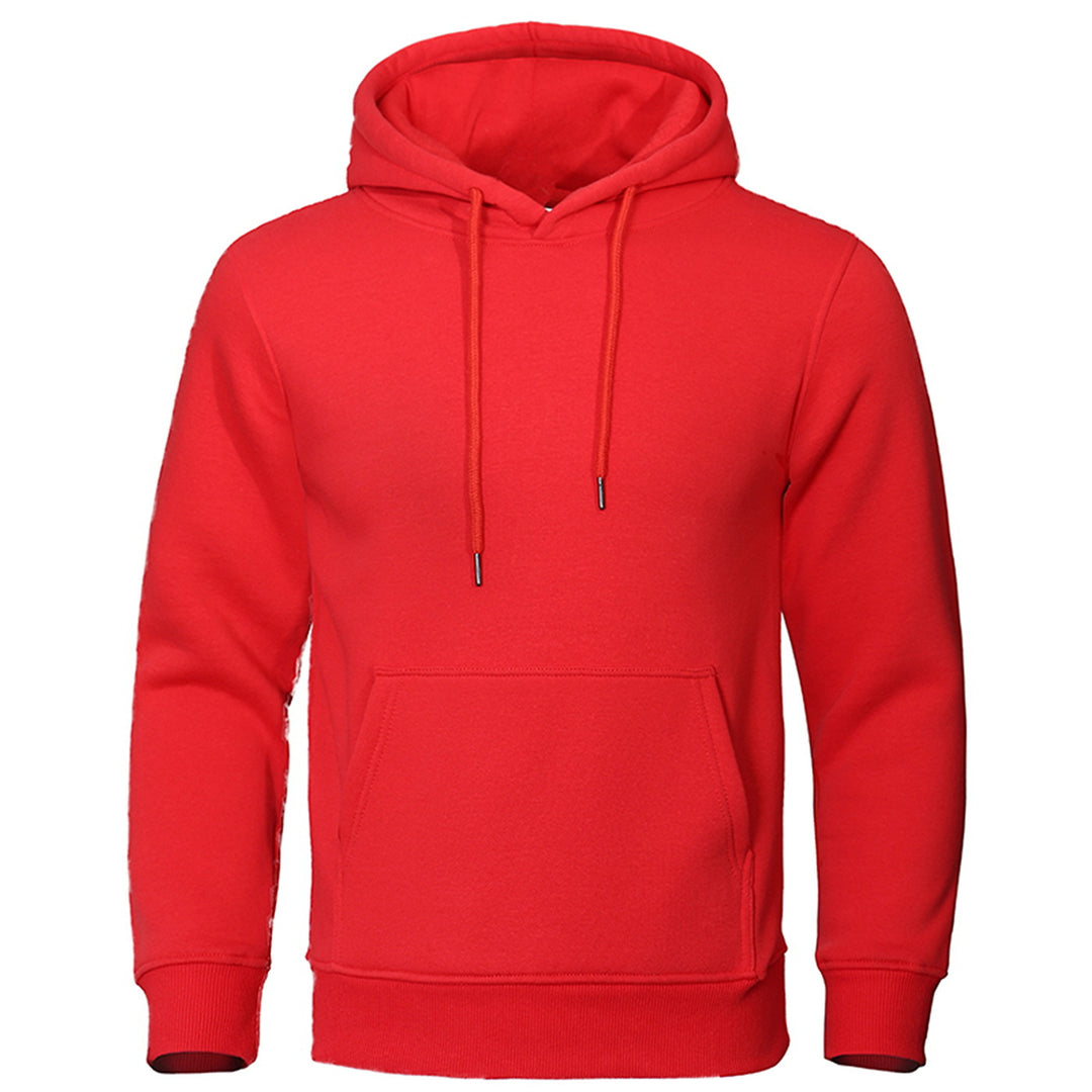 Unisex Premium-Kapuzenpullover mit extra hohem Kragen, Kängurutasche und gebürstetem Innenfutter EB