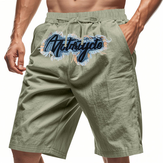 Herren lässige Komfort-Shorts mit verstellbarem Kordelzug und praktischen Seitentaschen EB