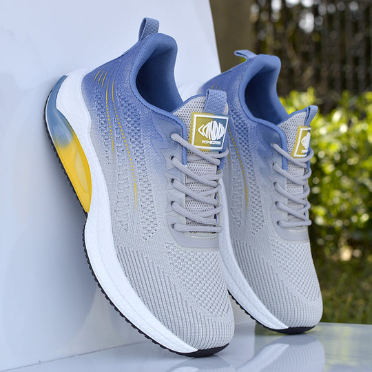Damen Sportliche Sneaker mit atmungsaktivem Obermaterial und stoßdämpfendem Komfort EB