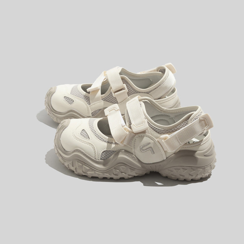 Damen Sportliche Sandalen mit praktischem Klettverschluss und ergonomischer Sohle EB