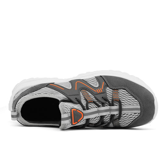 Damen Sportliche Leichtgewicht Sneakers mit atmungsaktiver Oberflächenstruktur EB