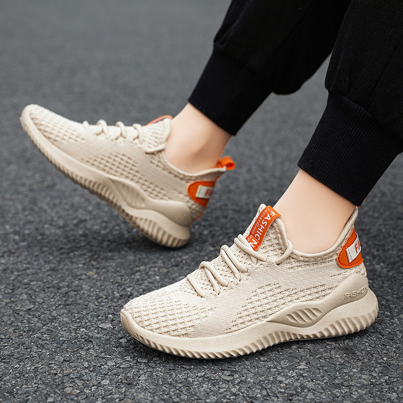 Damen Atmungsaktive Sport-Sneaker mit flexiblem Obermaterial und pflegeleichter Sohle EB