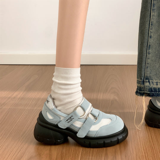 Damen Sportliche Sneaker mit Netz-Obermaterial und rutschfester Sohle EB