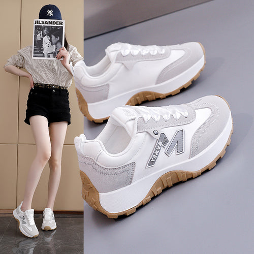 Damen Komfortable Sneaker mit dämpfendem Fußbett und atmungsaktiver Oberfläche EB