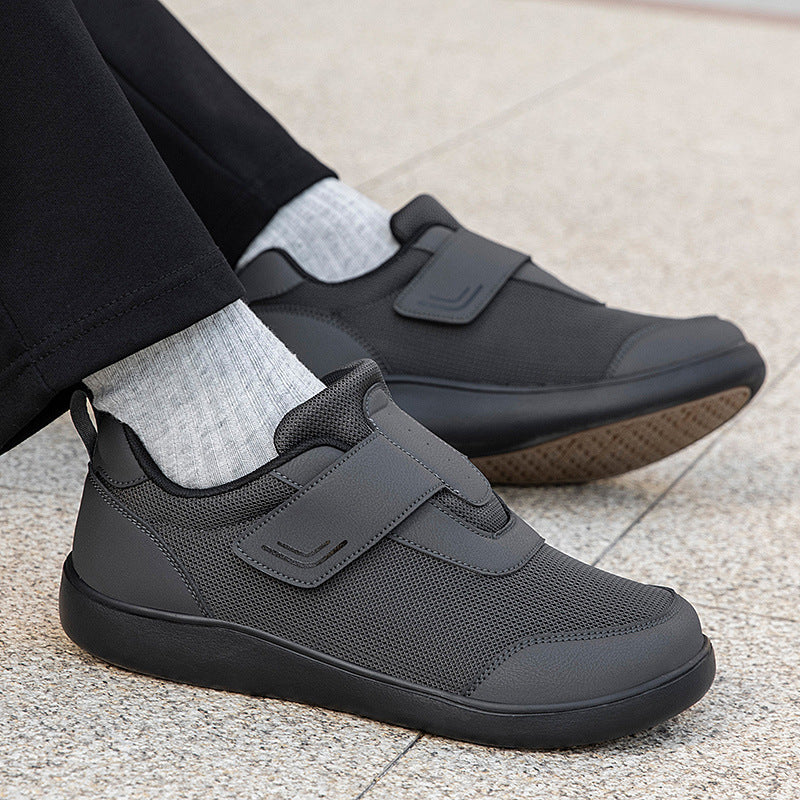 Damen Leichte und praktische Klett-Sneaker EB