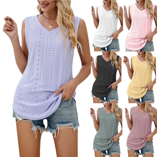Damen luftige Spitzenbluse EB