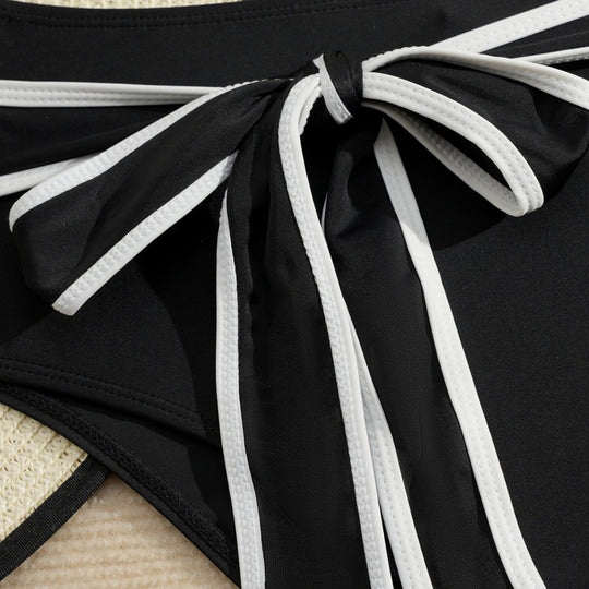 Damen Sportliches Bikini-Set mit verstellbaren Trägern EB