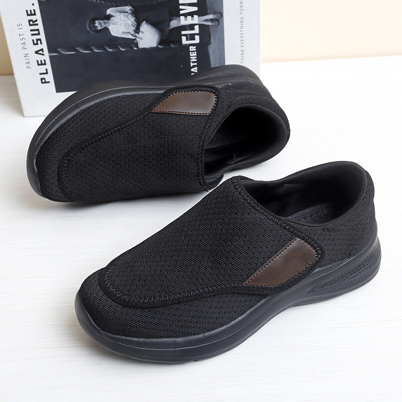 Damen Atmungsaktive Slip-On Sneakers mit elastischem Einstieg EB