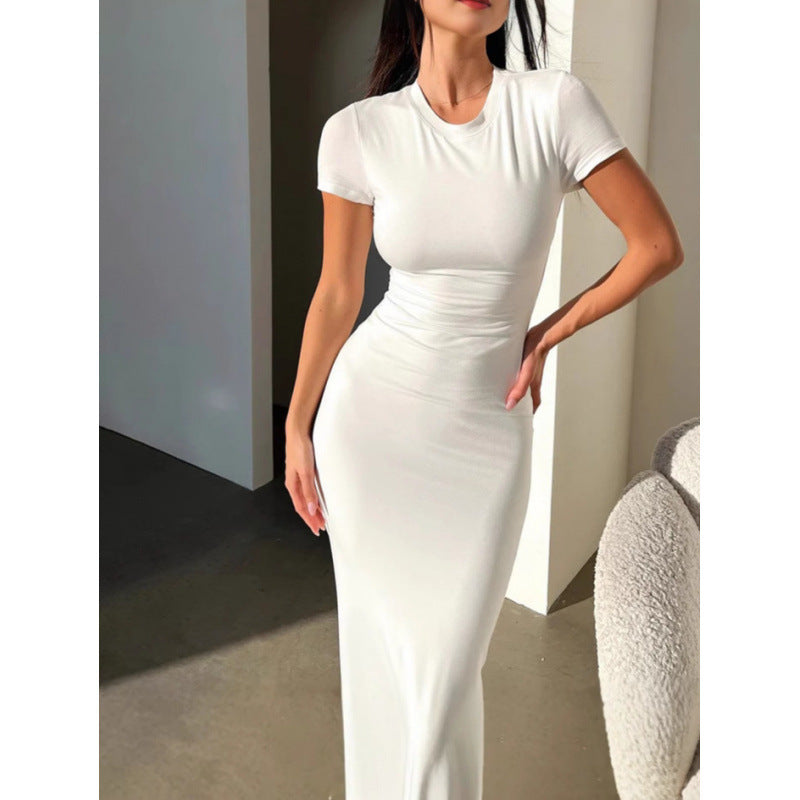Damen lässiges Skirt- und T-Shirt-Set mit bequemer Passform Heidi Mode