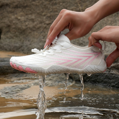 Damen Bunte Sportschuhe mit rutschfester Sohle und atmungsaktivem Obermaterial EB