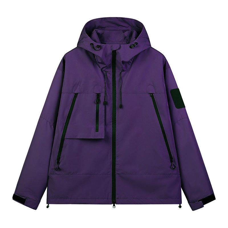 Damen vielseitige Outdoor-Jacke mit verstellbarem Kapuzensystem und innovativen Belüftungslösungen EB